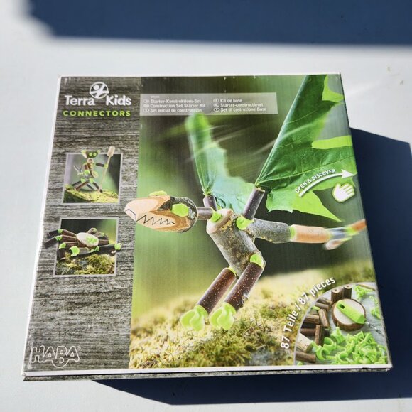 HABA Terra Kids Connectors Backyard Nature Craft Kit STEM ENGINEERING Toy NEW Mo - Picture 11 of 16